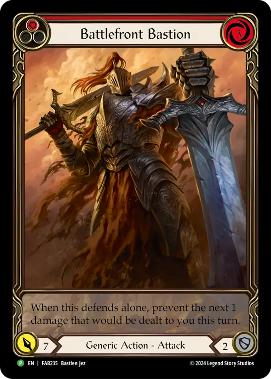 バトルフロント バスティオン (赤)