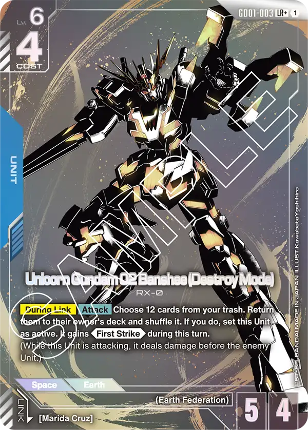 Unicorn Gundam 02 Banshee Destroy Mode