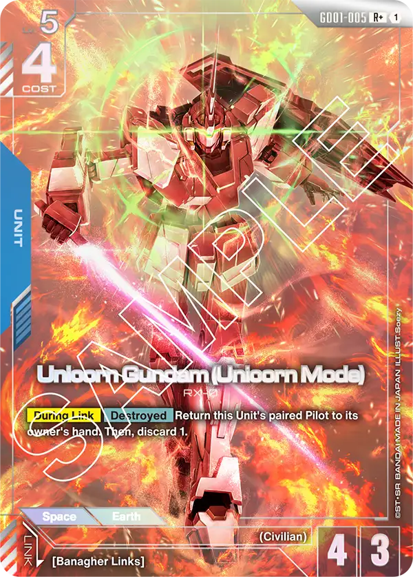 Unicorn Gundam Unicorn Mode