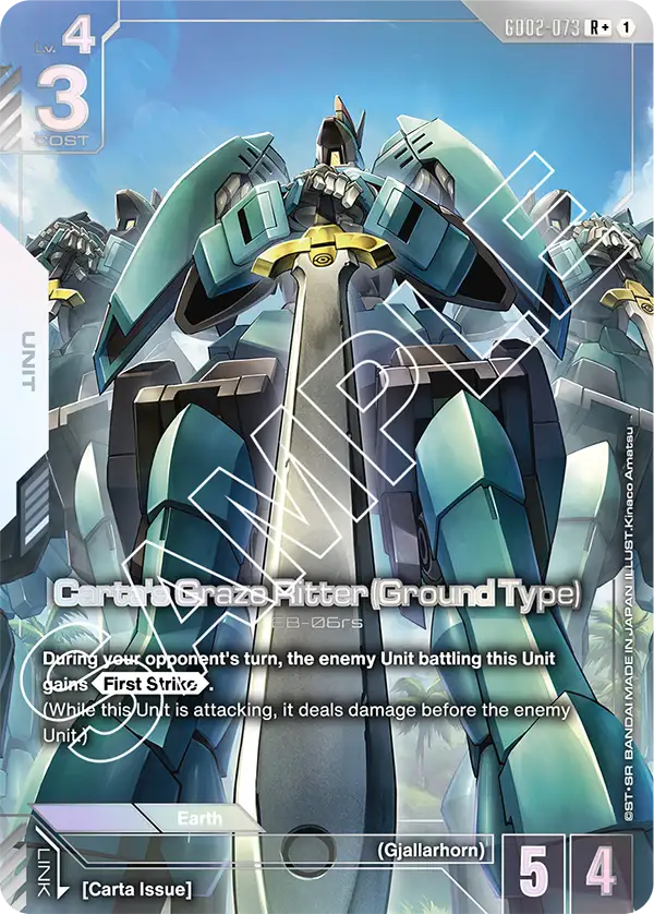 Cartas Graze Ritter Ground Type