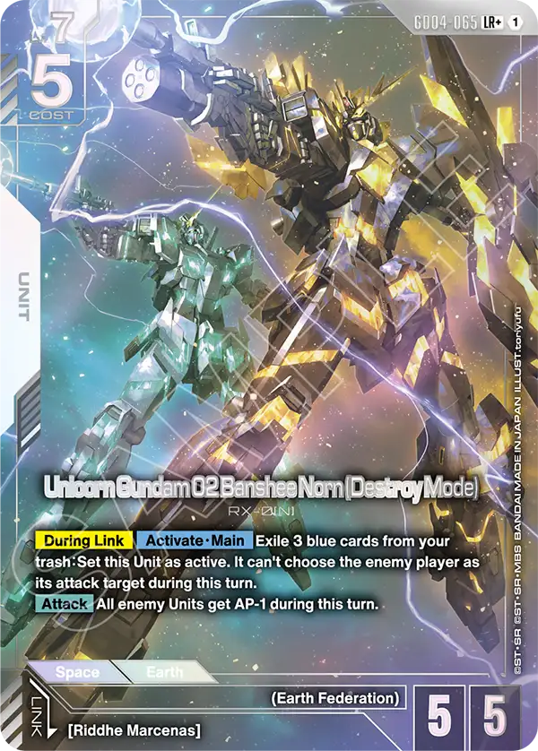 Unicorn Gundam 02 Banshee Norn Destroy Mode