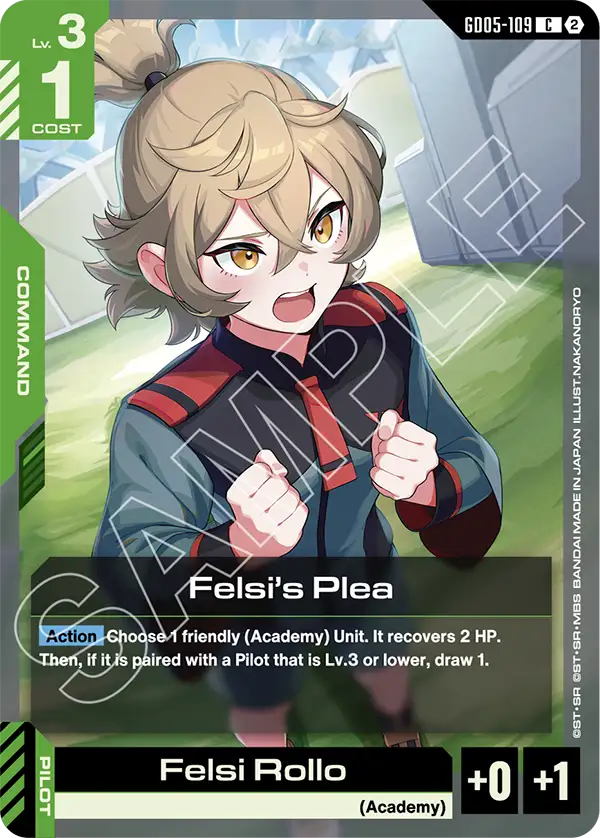 Felsis Plea GD05-109