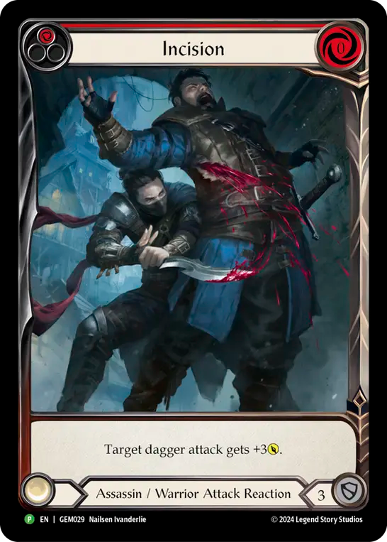 Incision (rouge)
