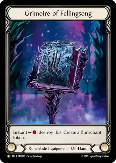 Grimoire de Fellingsong