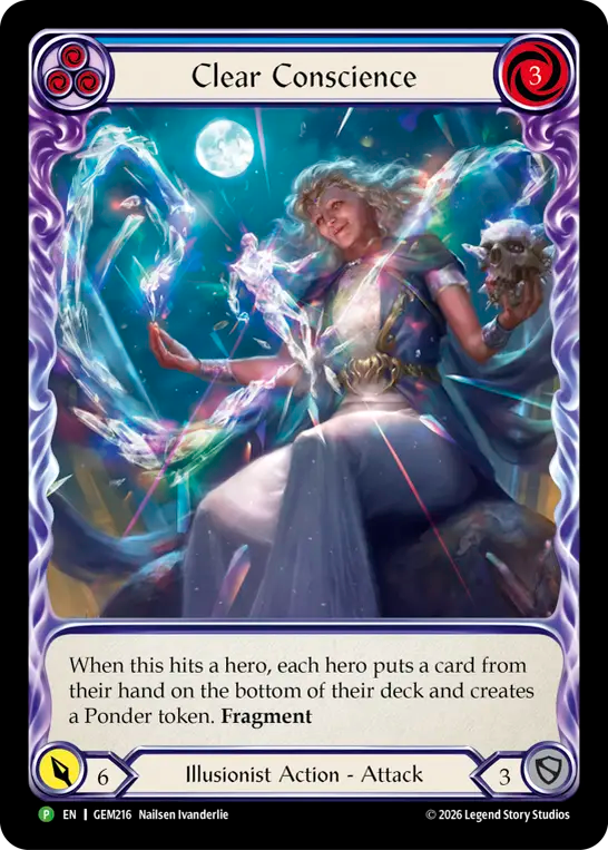Clear Conscience (Blue)