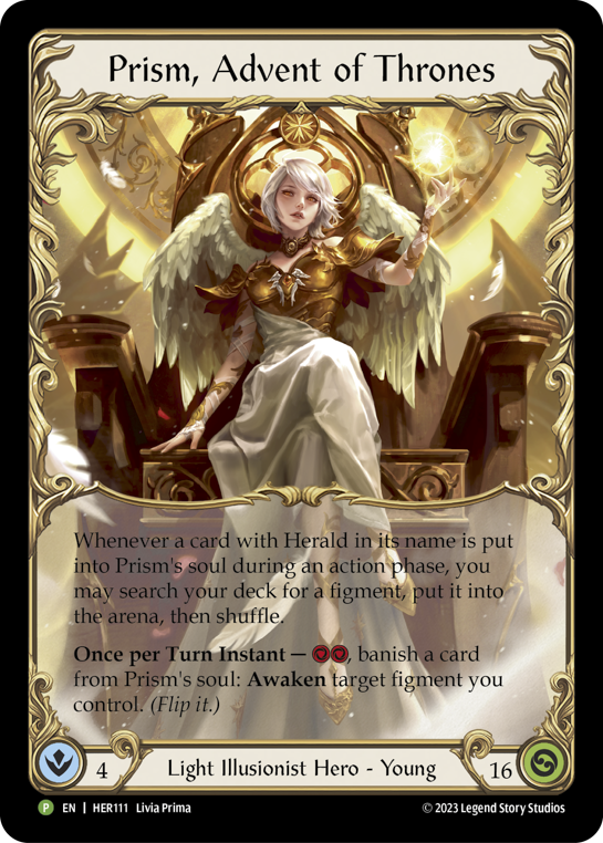 Prism, Advent of Thrones