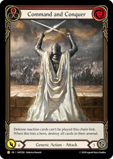 コマンドアンドコンカー (赤)