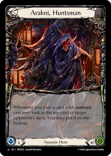 アラクニ、ハンツマン