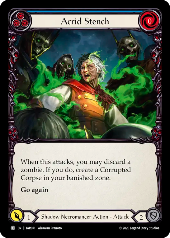 Acrid Stench (Blue)