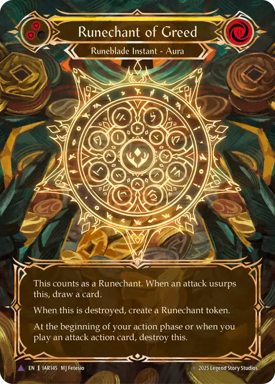 Runechant of Greed