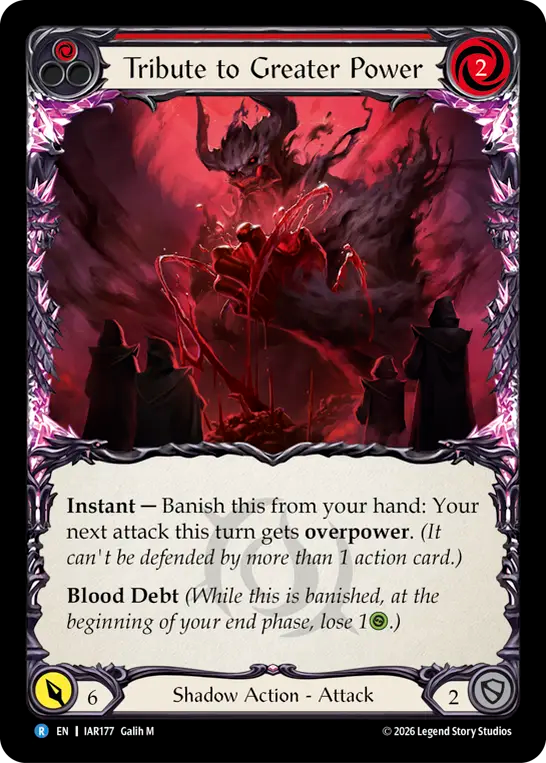 Tribute to Greater Power