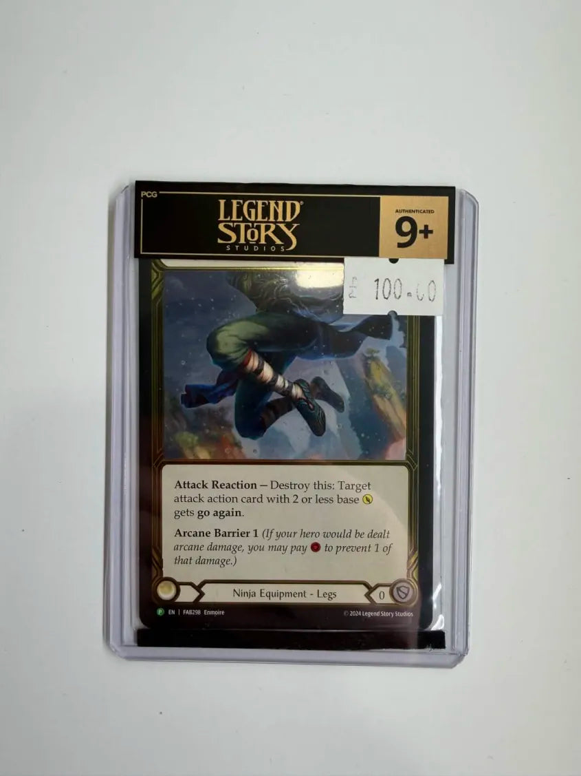 FAB Slab - Tide Flippers Gold Cold Foil Toploader