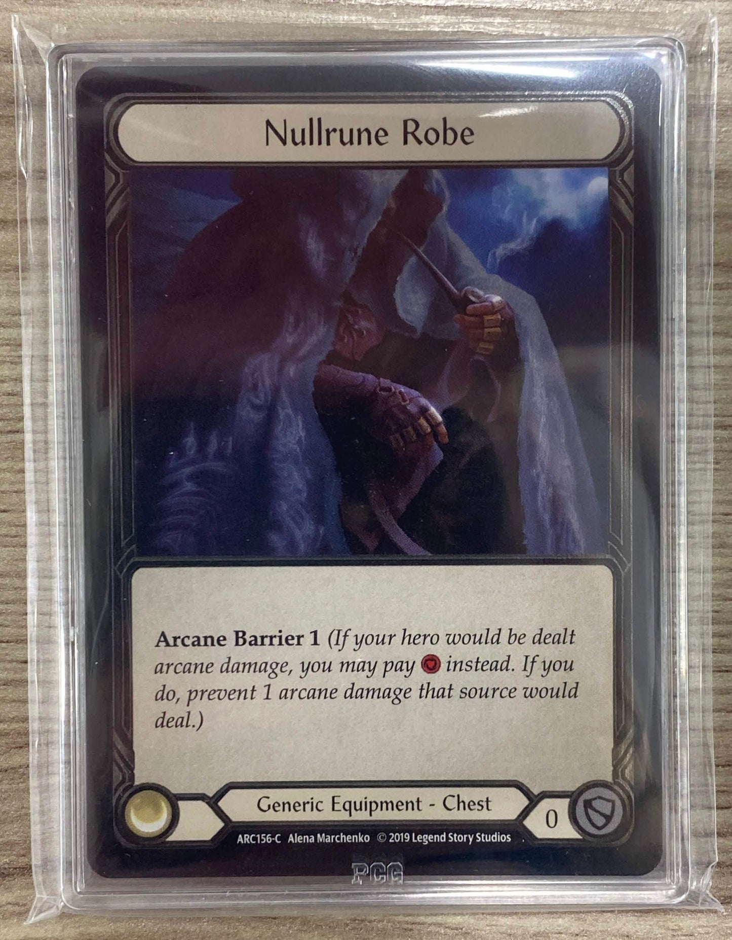 FAB Slab - Nullrune Robe Cold Foil PCG9.5