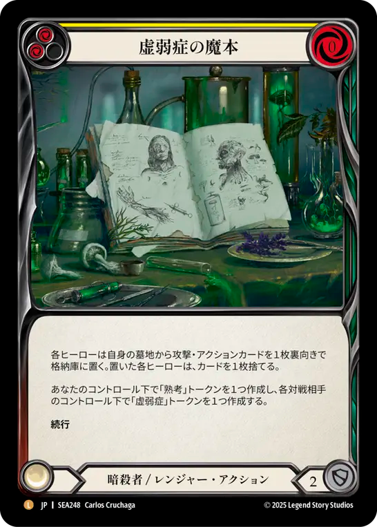 Codex of Frailty (Yellow)