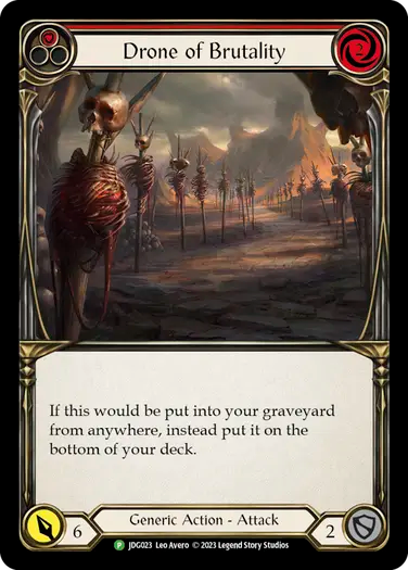 Drone de brutalité (rouge)