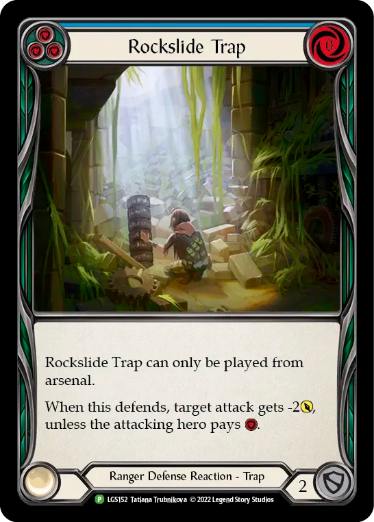 Rockslide Trap (Blue)
