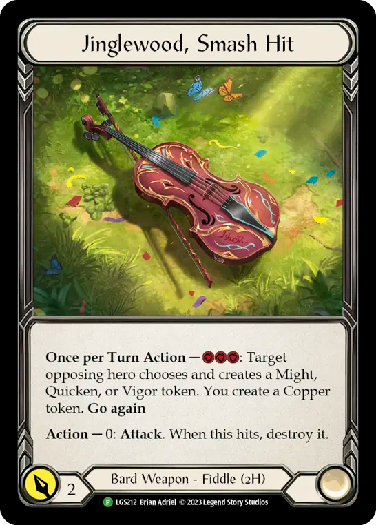 ジングルウッド、スマッシュヒット