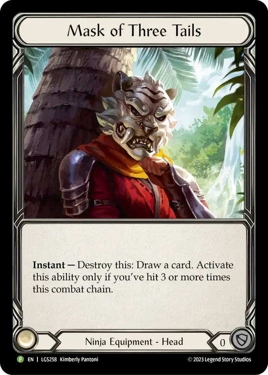 Masque à Trois Queues