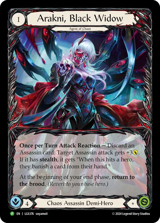 Arakni, la veuve noire