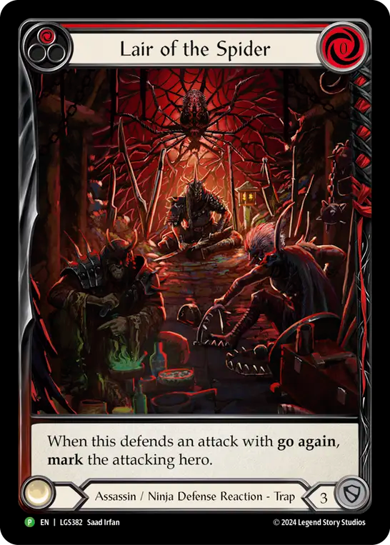 Lair of the Spider (Red)