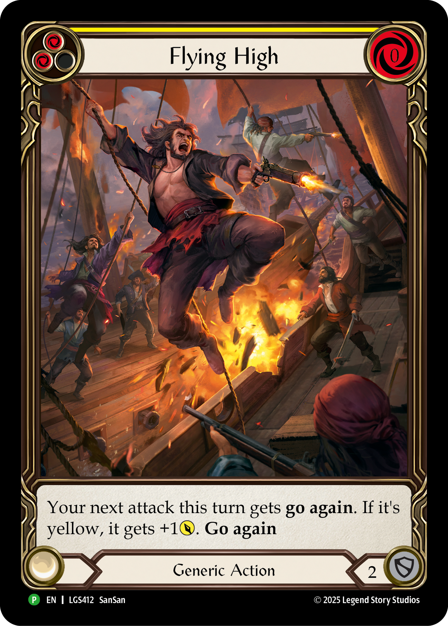 Flying High (Yellow)