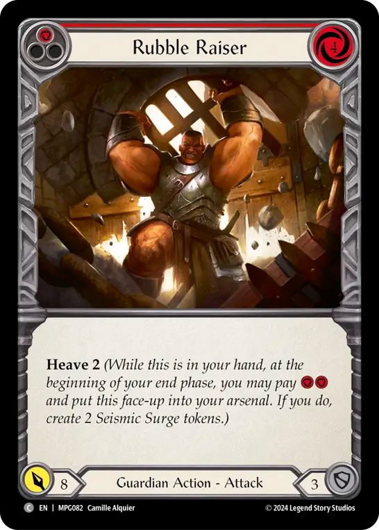 Rubble Raiser (Red)