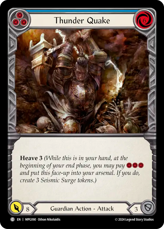 Thunder Quake (Blue)