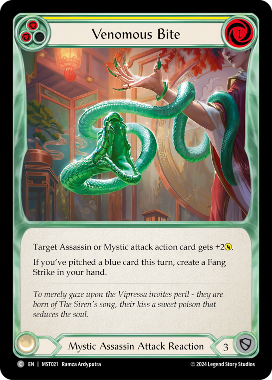 Venomous Bite (Yellow)