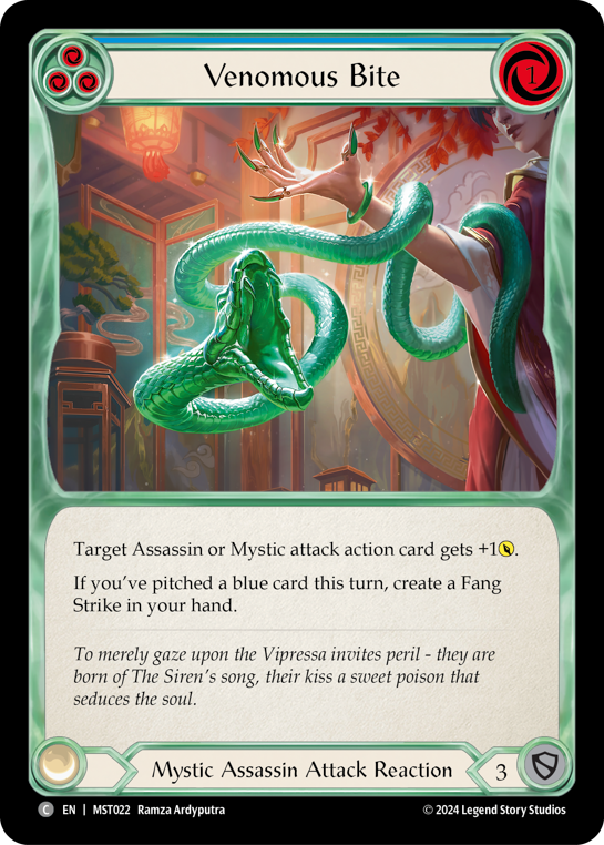 Venomous Bite (Blue)