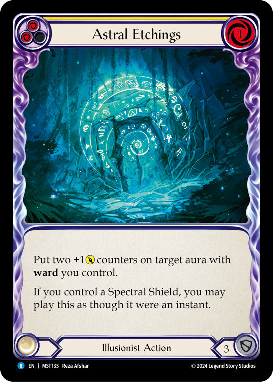 Astral Etchings (Yellow)