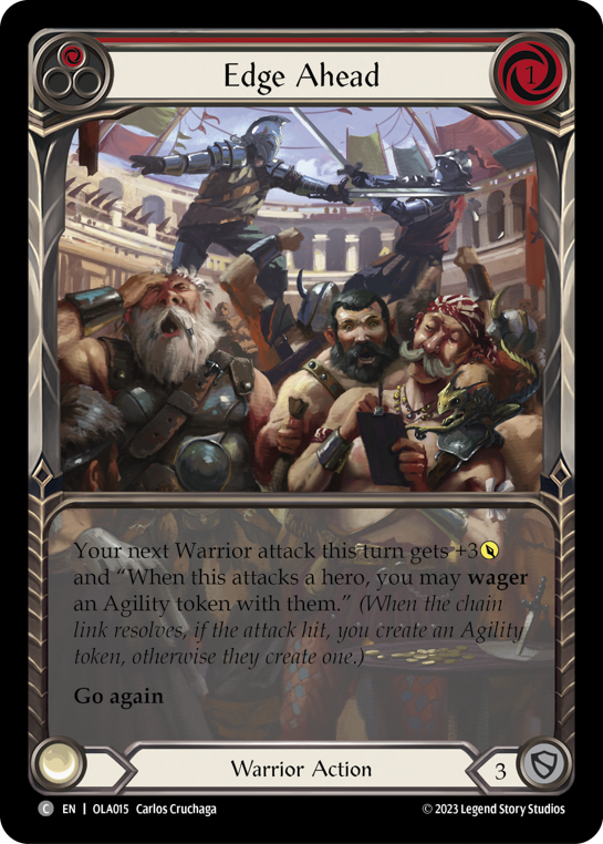 Bord en avant (rouge)