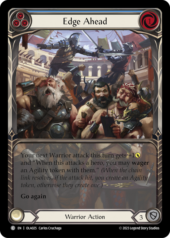 Bord en avant (bleu)