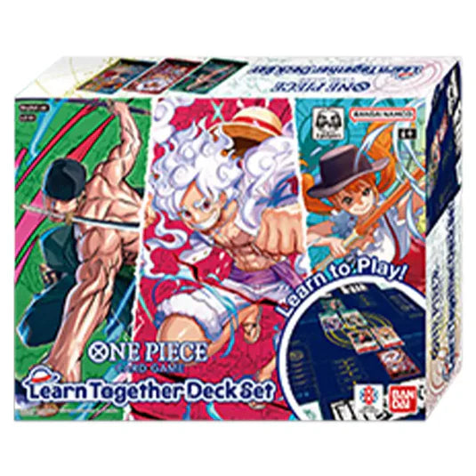 Jeu de cartes One Piece : jeu de cartes « Apprendre ensemble »