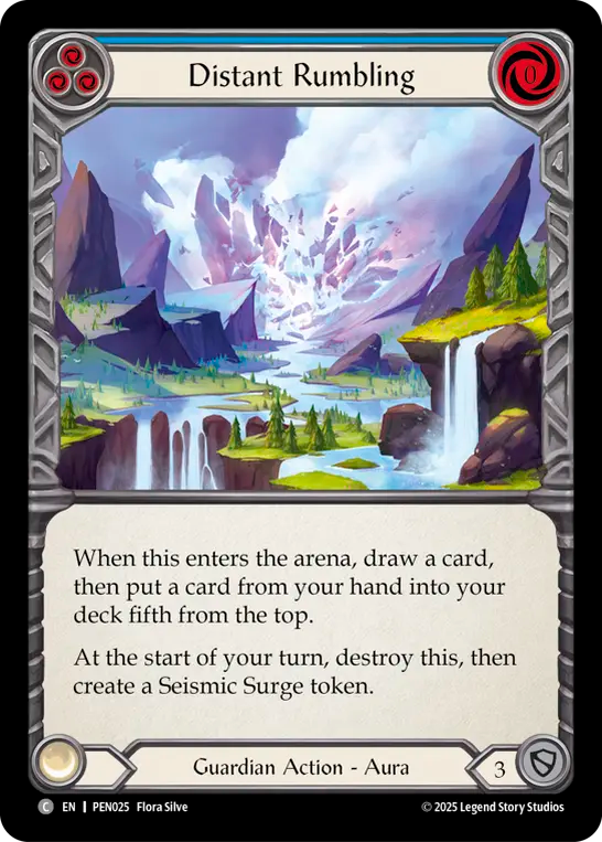 Distant Rumbling (Blue)