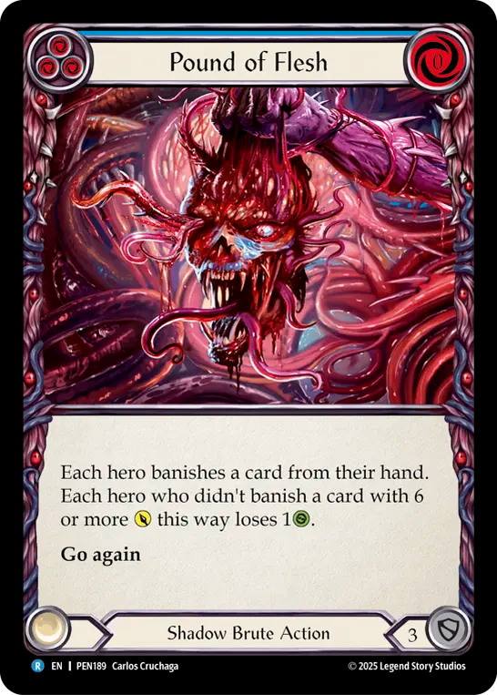 Pound Of Flesh (Blue)