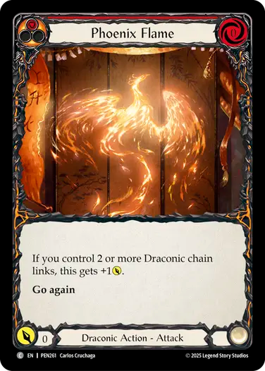 Flamme du Phénix (Rouge)