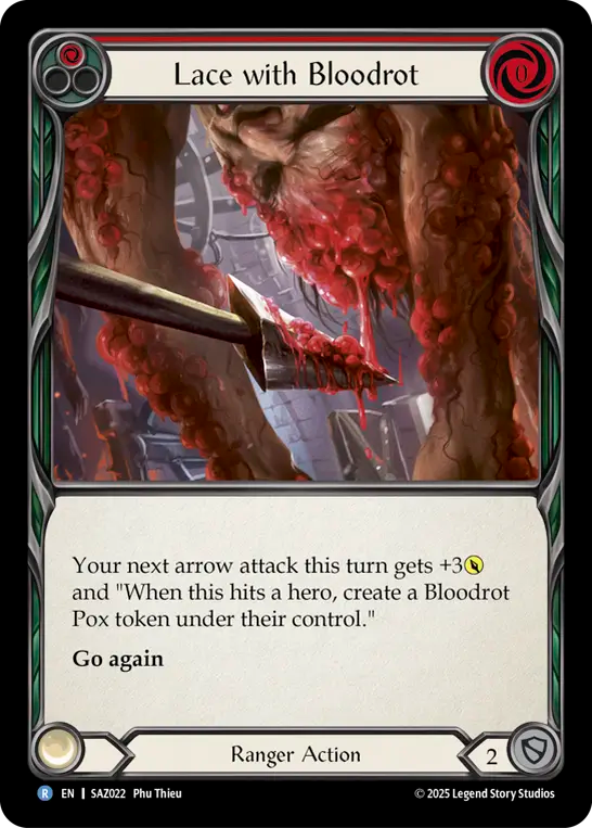 Lace with Bloodrot (Red)