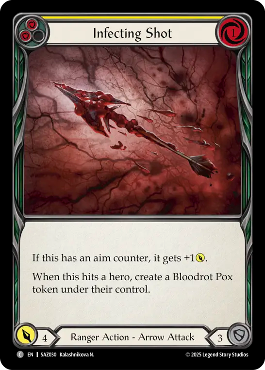 Infecting Shot (Yellow)