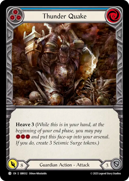 Thunder Quake (Blue)