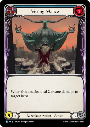 Vexing Malice (Blue)