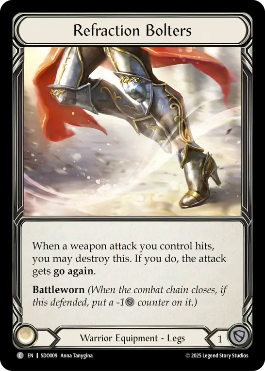 Bolters de réfraction