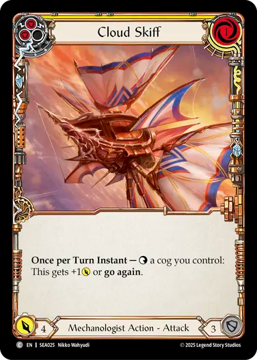 Cloud Skiff (Yellow)