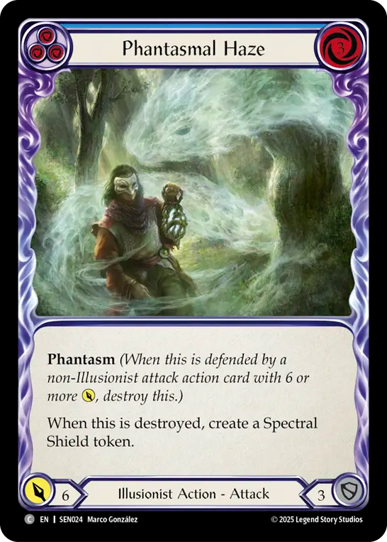 Brume fantasmatique (bleu)