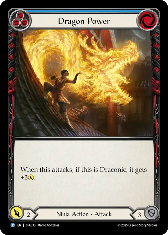 Pouvoir du dragon (bleu)