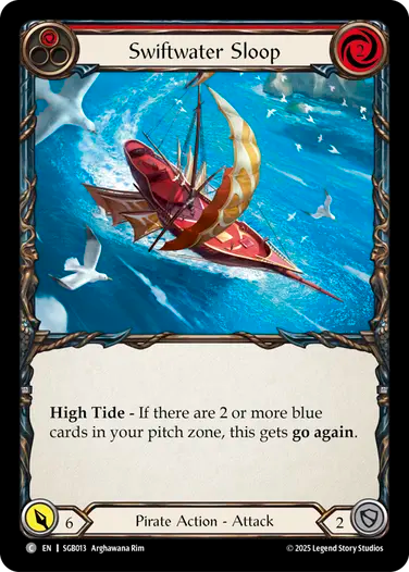 Swiftwater Sloop (Red)