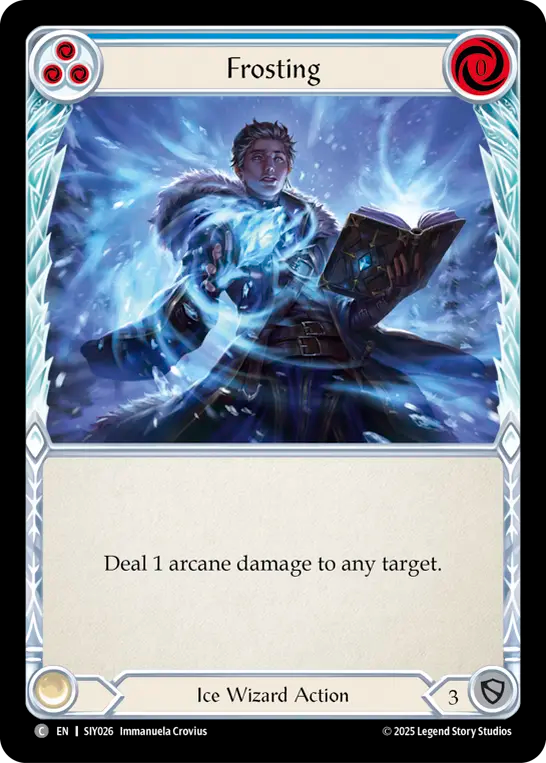 Glaçage (bleu)