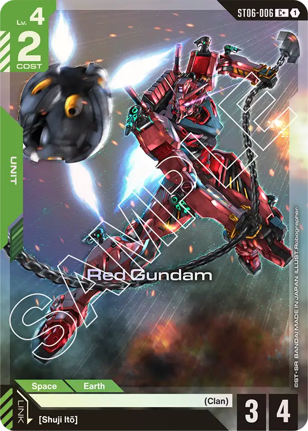 Red Gundam ST06-006