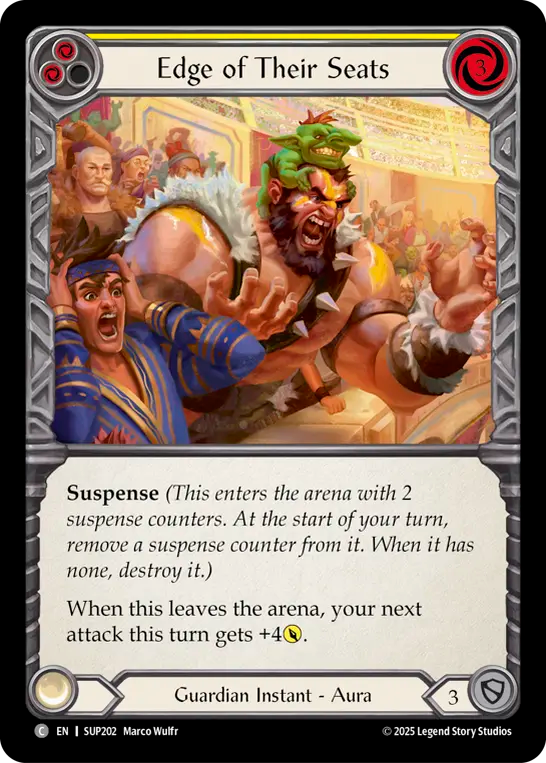 Edge of Their Seats (Yellow)