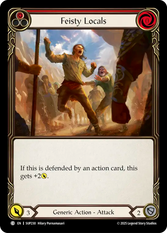 元気な地元民 (レッド)