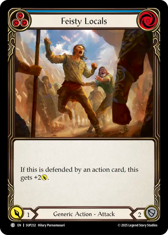 元気な地元の人たち (青)